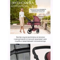 Универсальная коляска Aimile Adventurer ADV-5 (бургунди)