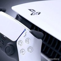 Игровая приставка Sony PlayStation 5 Slim (2 геймпада, белый/черный)