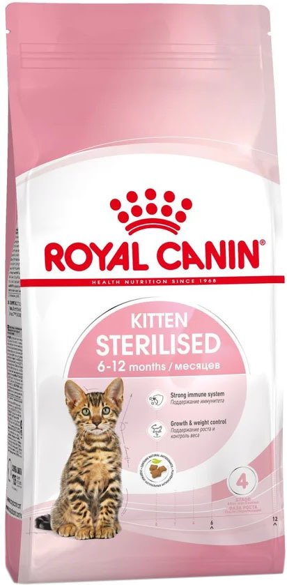 

Сухой корм для кошек Royal Canin Kitten Sterilised 0.4 кг