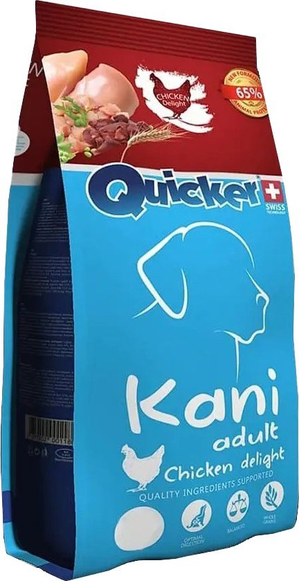 

Сухой корм для собак Quicker Kani Adult Chicken 10 кг