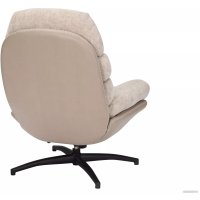 Интерьерное кресло Signal Giselle (бежевый tap. 241/бежевый tap. 237/черный мат)
