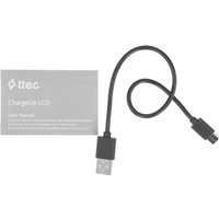 Внешний аккумулятор ttec ChargeUp 10000mAh 10.5W (синий)