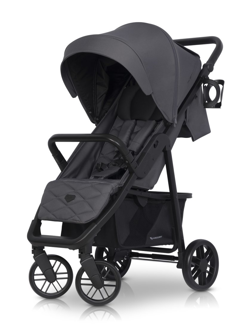 

Коляска прогулочная «книга» Euro-Cart Flex Black Edition (iron)
