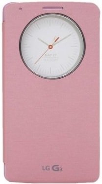 

Чехол для телефона LG Quick Circle для LG G3 (розовый)