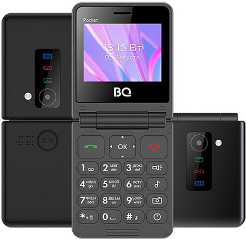 

Телефон BQ BQ-2456 Pocket (черный)