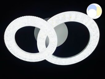 Припотолочная люстра Lusster SL-3418/1+1 WH