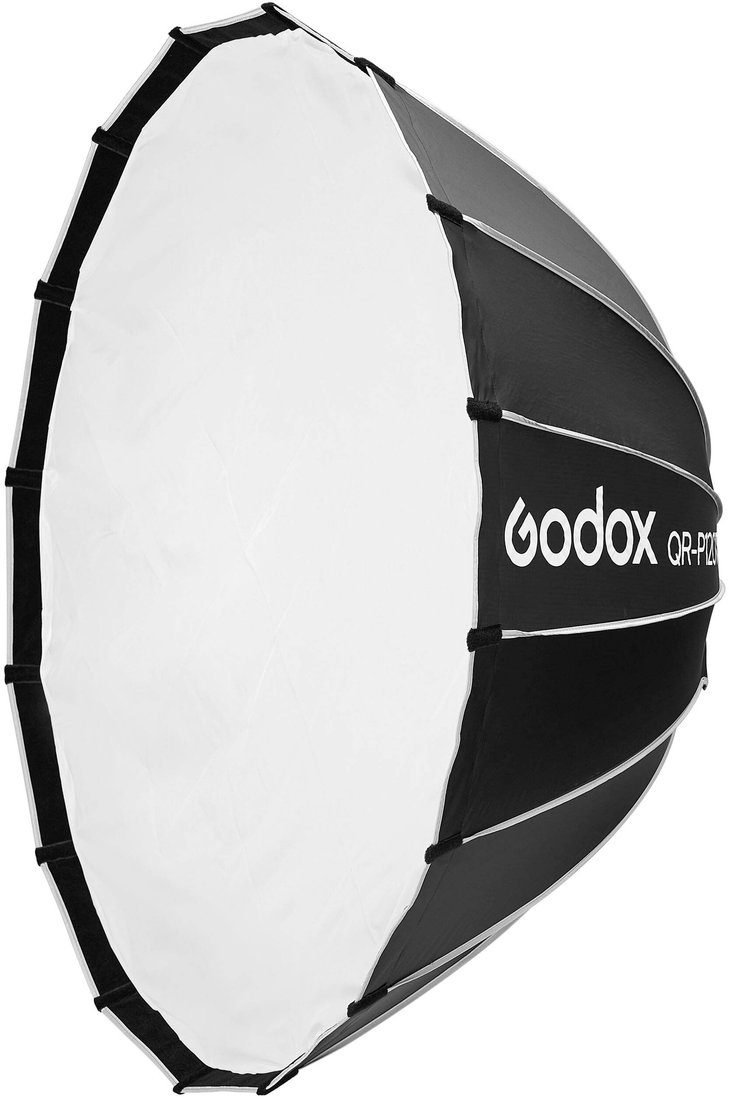 

Софтбокс Godox QR-P120T параболический быстроскладной