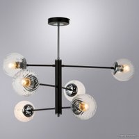 Люстра средней высоты Arte Lamp Segin A3566PL-6BK