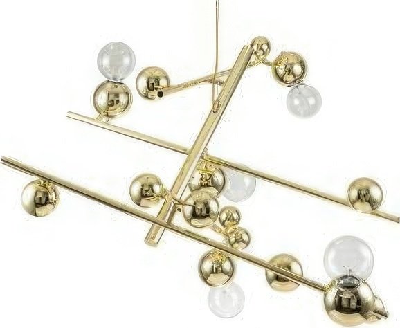 

Подвесная люстра Indigo Saldo 11033/5P Gold