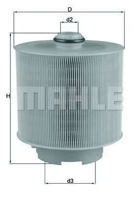 

Воздушный фильтр Mahle Knecht LX10062D