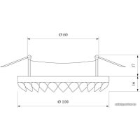 Точечный светильник Elektrostandard 2210 MR16 Matt Ice