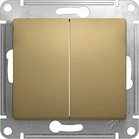 Выключатель проходной Systeme Electric Glossa GSL000465