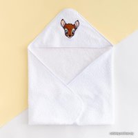 Полотенце с капюшоном Disney Бемби 5397885 (белый)