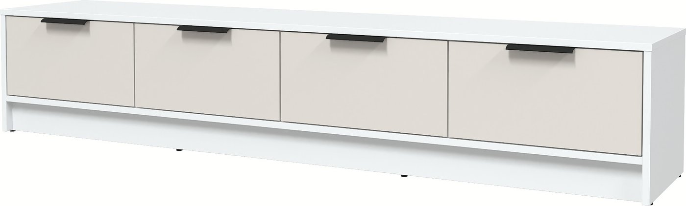 

Тумба Интерлиния ТВ Концепт КТ-ТВ4-35 Глосс (белый платинум/кашемир)