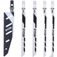 Набор пильных полотен Ryobi RAK05JSBFC (5132002697)