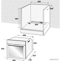Электрический духовой шкаф BEKO BCM 12300 X