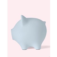 Копилка для денег PIG BANK свинка-копилка XL (голубой)