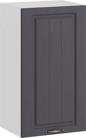 

Шкаф навесной Трия Лина 1ВВ4 с одной дверью (белый/графит)