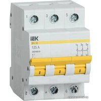 Выключатель нагрузки IEK ВН-32 3Р 125А MNV10-3-125 (мини-рубильник)