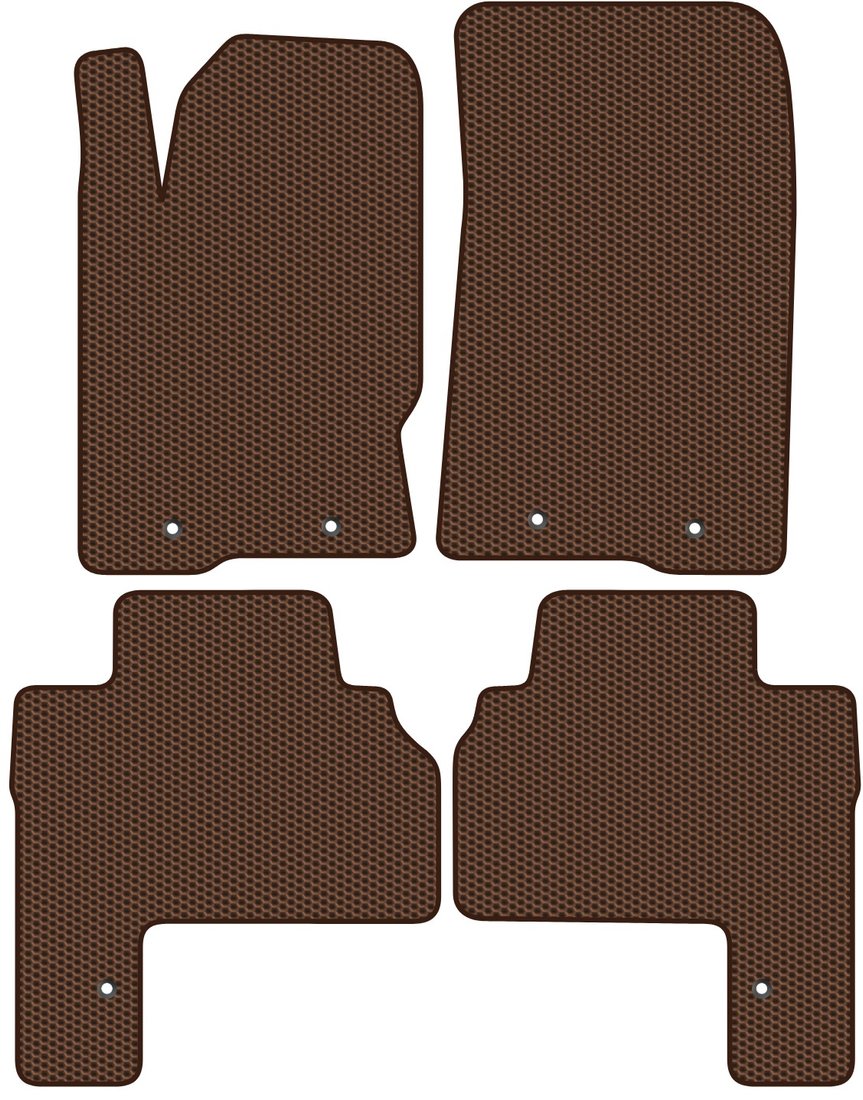 

Комплект ковриков для авто Alicosta SsangYong Actyon (suv / C100) 2005 - 2013 (коричневый, сота)
