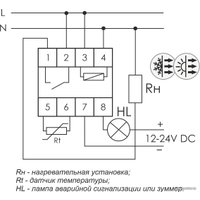 Реле температуры Евроавтоматика F&F RT-820M EA07.001.007 в Пинске