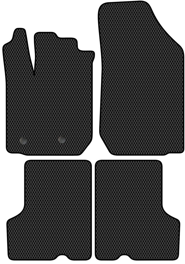 

Комплект ковриков для авто Alicosta Renault Kaptur (suv) 2016 - Н.В. (черный, ромб)