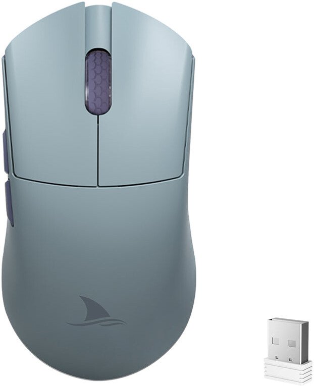 Игровая мышь Darmoshark M3 Pro Kiran (бирюзовый/фиолетовый)