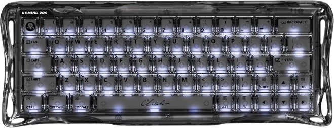 Клавиатура Gravastar Mercury V60 Onyx Crystal (GravaStar UFO Magnetic)