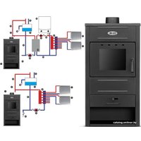 Свободностоящая печь-камин Blist B2 E
