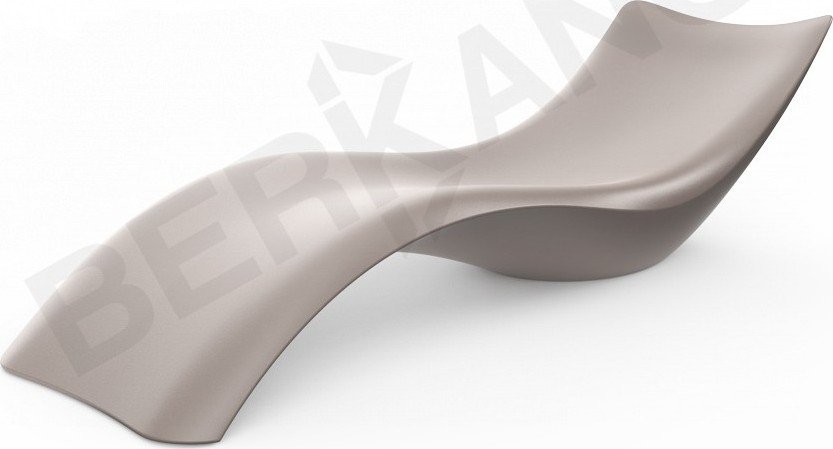 

Шезлонг Berkano Wave (кофейный)