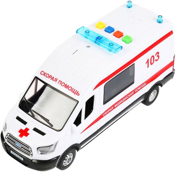 

Микроавтобус Технопарк Ford Transit Скорая TRANSITVAN-22PLAMB-WH