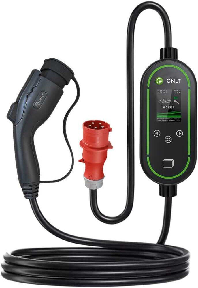 

Зарядная станция GNLT EVE07 GB/T 6–32A (7квт Wi-Fi)