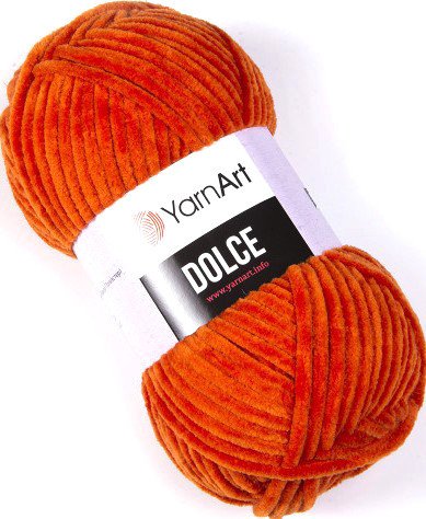 

Пряжа для вязания Yarnart Dolce 100% микрополиэстер 778 100 г (120 м, кирпичный)