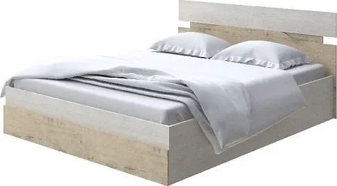Кровать PROxSON Milton с ПМ 180x190 (дуб шамони светлый 124/бунратти)