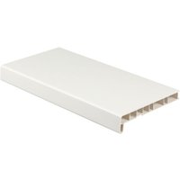 Подоконник Crystallit Премиум 250x1400 (белый матовый)