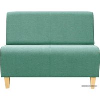 Диван Brioli РудиД двухместный (рогожка, J14 голубой)