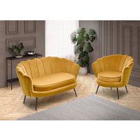 Софа Halmar Amorinito 2 XL (горчичный/золотой)