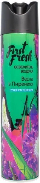 

Освежитель воздуха First Fresh Весна в Пиренеях (300 мл)