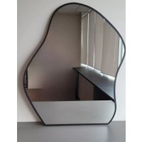 Зеркало EMZE 76x92 UV.NF.CLOUD.76.92.CHE (черный с УФ-окантовкой)