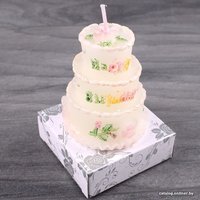 Фигурная свеча Darvish Парафиновая Тортик DV-H-27