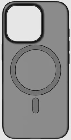 

Чехол для телефона Momax CaseForm Lite для iPhone 16 Pro MTAP24MD (черный)