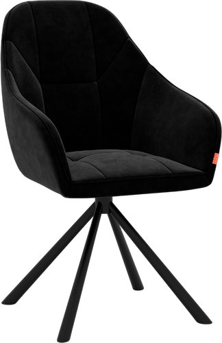 Стул Памир Босс F90 поворотный (черный/черная опора)