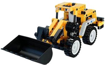 Конструктор Onebot Мини Инженерный Автомобиль Погрузчик GP00095CN (желтый)