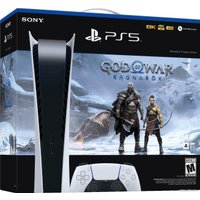 Игровая приставка Sony PlayStation 5 Digital Edition + God of War: Ragnarok