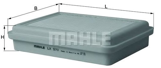 

Воздушный фильтр Mahle Knecht LX570