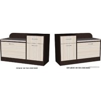 Банкетка Мебель-класс Порто-7 МК 501.09.07 (левый, белый/дуб сонома)