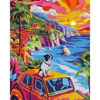 Картина по номерам ILikeGift Яркий день GLA152