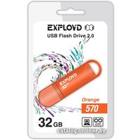 USB Flash Exployd 570 32GB (оранжевый) [EX-32GB-570-Orange]