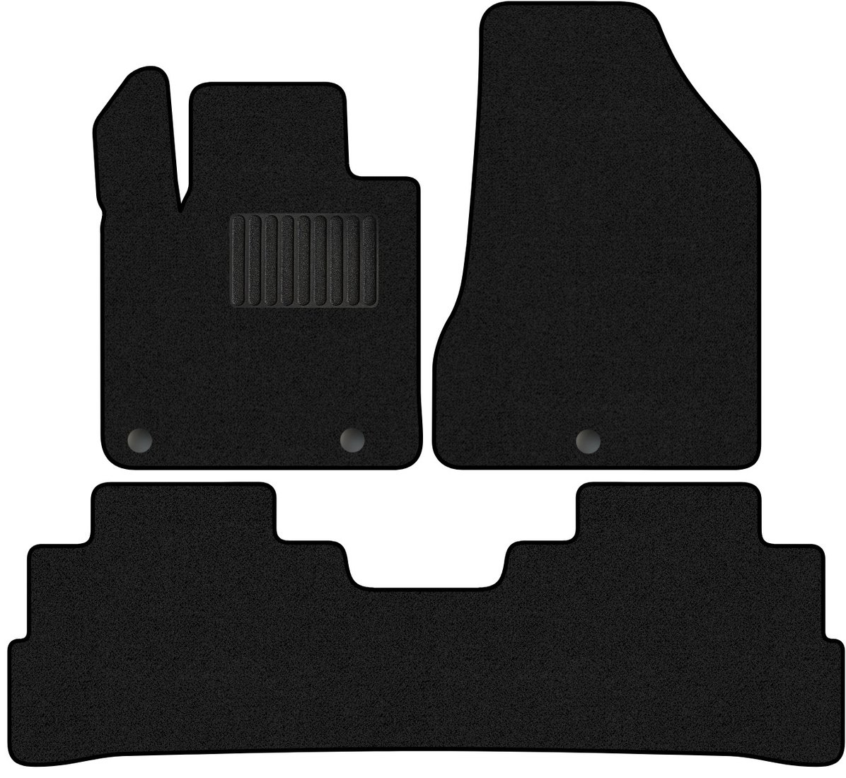 

Комплект ковриков для авто Alicosta Nissan Murano III (suv / Z52) 2016 - Н.В. задний цельный (ворс)