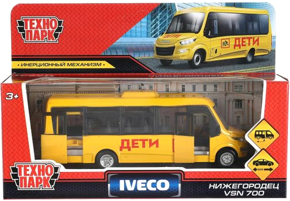 

Автобус Технопарк Iveco Нижегородец VSN 700 DAILY-15CHI-YE